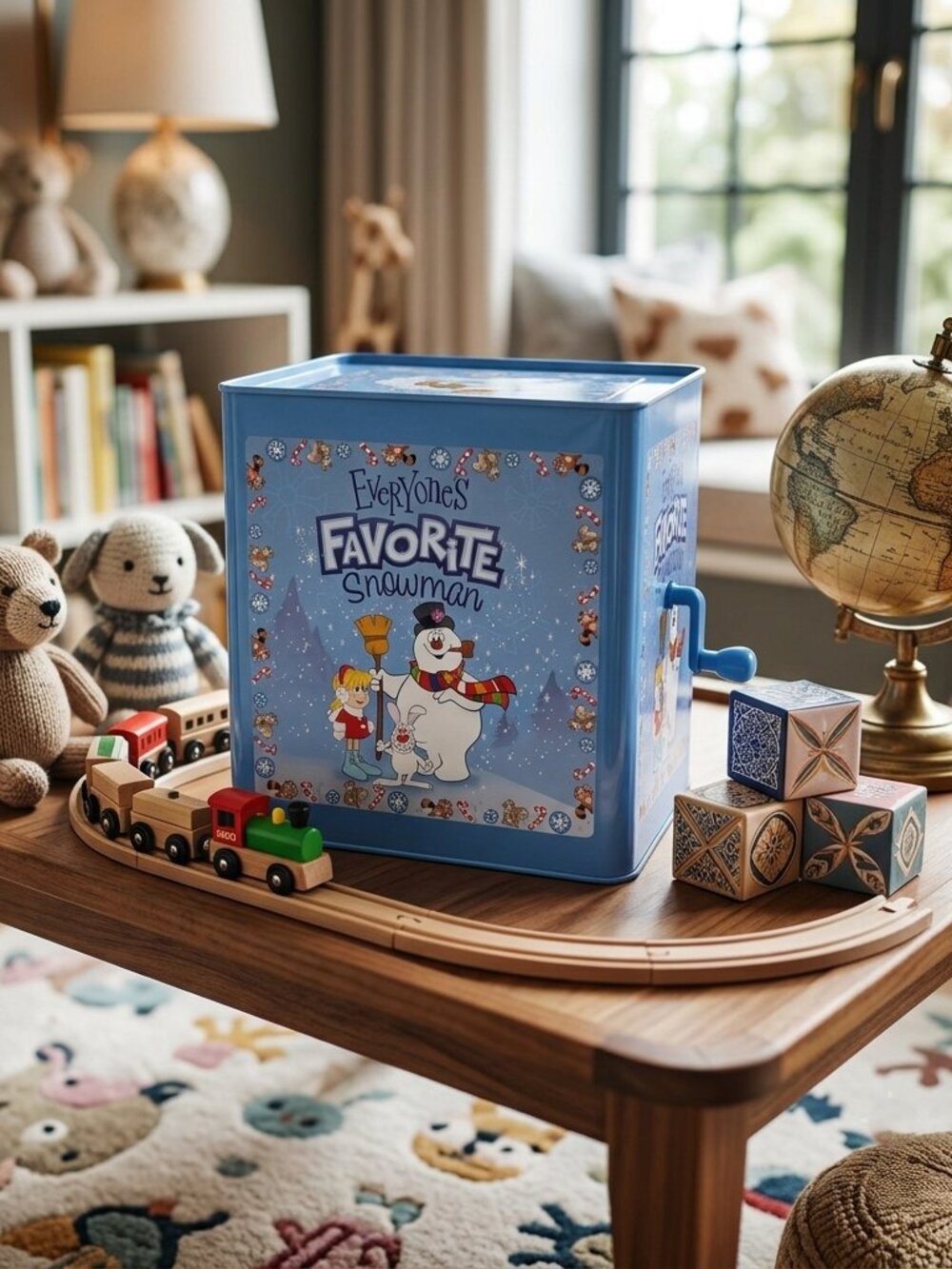 Frosty The Snowman Jack in the Box Toy
